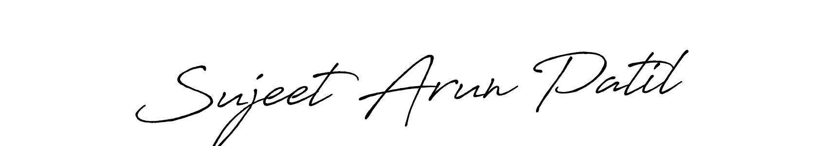 Once you've used our free online signature maker to create your best signature Antro_Vectra_Bolder style, it's time to enjoy all of the benefits that Sujeet Arun Patil name signing documents. Sujeet Arun Patil signature style 7 images and pictures png