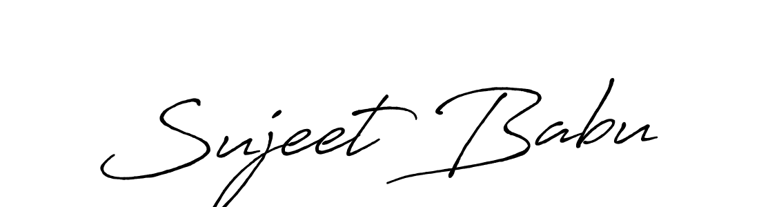 Make a beautiful signature design for name Sujeet Babu. Use this online signature maker to create a handwritten signature for free. Sujeet Babu signature style 7 images and pictures png