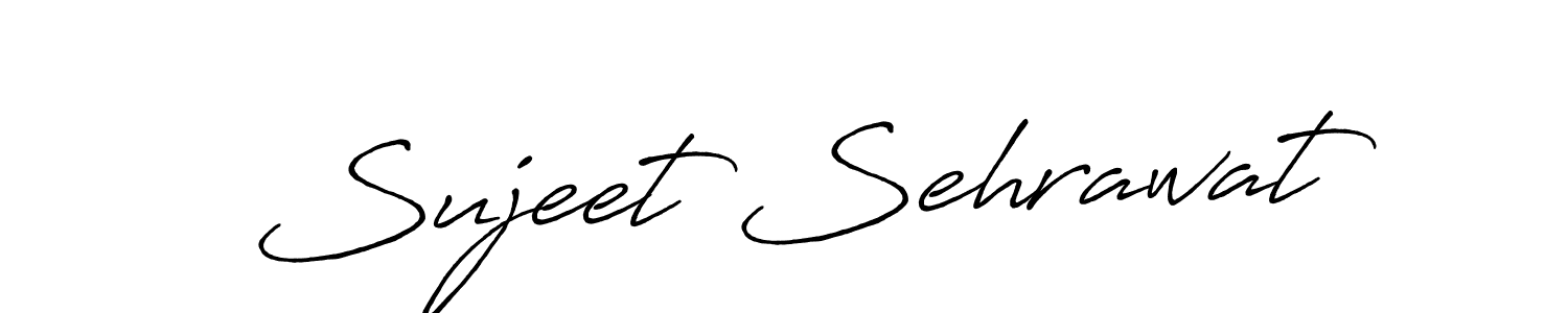 How to Draw Sujeet Sehrawat signature style? Antro_Vectra_Bolder is a latest design signature styles for name Sujeet Sehrawat. Sujeet Sehrawat signature style 7 images and pictures png