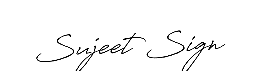 Sujeet Sign stylish signature style. Best Handwritten Sign (Antro_Vectra_Bolder) for my name. Handwritten Signature Collection Ideas for my name Sujeet Sign. Sujeet Sign signature style 7 images and pictures png