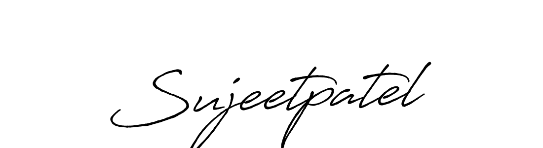 if you are searching for the best signature style for your name Sujeetpatel. so please give up your signature search. here we have designed multiple signature styles  using Antro_Vectra_Bolder. Sujeetpatel signature style 7 images and pictures png