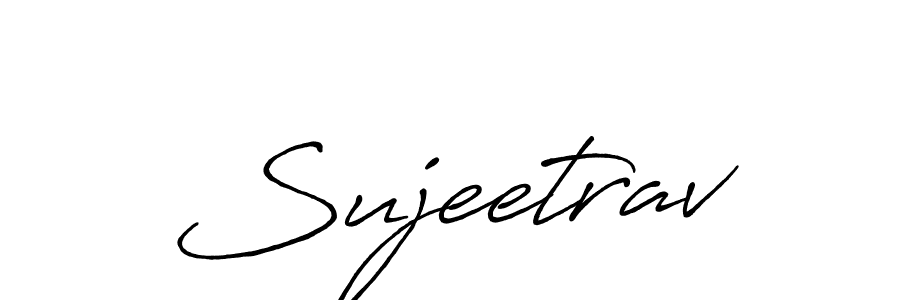 Sujeetrav stylish signature style. Best Handwritten Sign (Antro_Vectra_Bolder) for my name. Handwritten Signature Collection Ideas for my name Sujeetrav. Sujeetrav signature style 7 images and pictures png