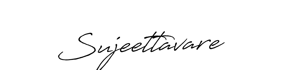 Design your own signature with our free online signature maker. With this signature software, you can create a handwritten (Antro_Vectra_Bolder) signature for name Sujeettavare. Sujeettavare signature style 7 images and pictures png