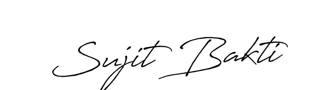 Use a signature maker to create a handwritten signature online. With this signature software, you can design (Antro_Vectra_Bolder) your own signature for name Sujit Bakti. Sujit Bakti signature style 7 images and pictures png