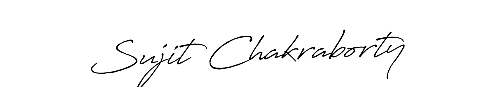 Also we have Sujit Chakraborty name is the best signature style. Create professional handwritten signature collection using Antro_Vectra_Bolder autograph style. Sujit Chakraborty signature style 7 images and pictures png