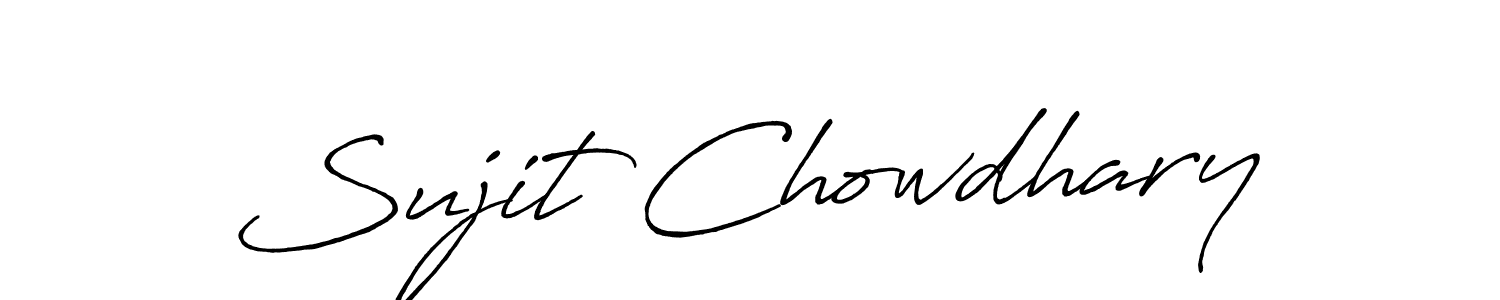 How to Draw Sujit Chowdhary signature style? Antro_Vectra_Bolder is a latest design signature styles for name Sujit Chowdhary. Sujit Chowdhary signature style 7 images and pictures png