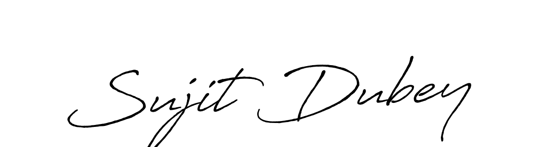 You should practise on your own different ways (Antro_Vectra_Bolder) to write your name (Sujit Dubey) in signature. don't let someone else do it for you. Sujit Dubey signature style 7 images and pictures png