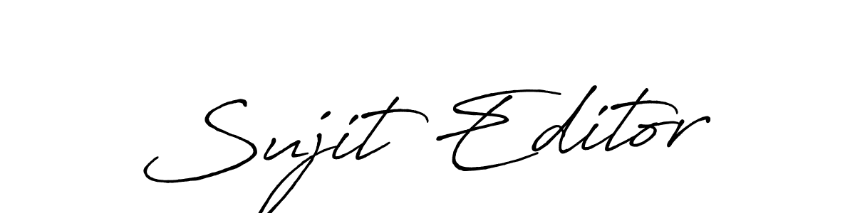 Check out images of Autograph of Sujit Editor name. Actor Sujit Editor Signature Style. Antro_Vectra_Bolder is a professional sign style online. Sujit Editor signature style 7 images and pictures png