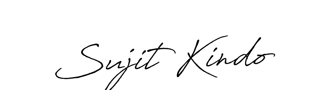 Design your own signature with our free online signature maker. With this signature software, you can create a handwritten (Antro_Vectra_Bolder) signature for name Sujit Kindo. Sujit Kindo signature style 7 images and pictures png