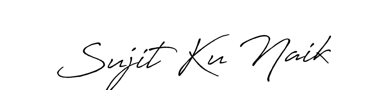 The best way (Antro_Vectra_Bolder) to make a short signature is to pick only two or three words in your name. The name Sujit Ku Naik include a total of six letters. For converting this name. Sujit Ku Naik signature style 7 images and pictures png