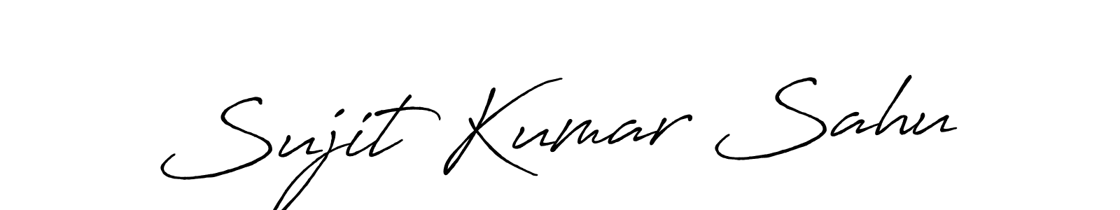 Once you've used our free online signature maker to create your best signature Antro_Vectra_Bolder style, it's time to enjoy all of the benefits that Sujit Kumar Sahu name signing documents. Sujit Kumar Sahu signature style 7 images and pictures png