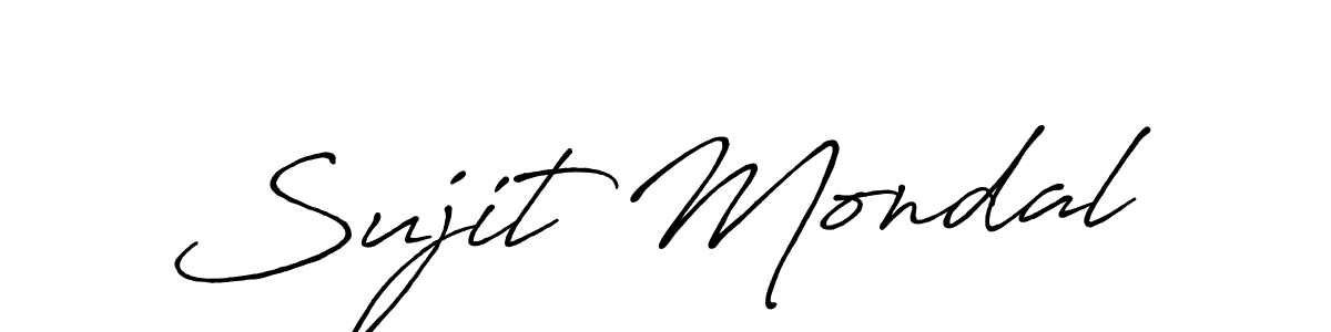 Also You can easily find your signature by using the search form. We will create Sujit Mondal name handwritten signature images for you free of cost using Antro_Vectra_Bolder sign style. Sujit Mondal signature style 7 images and pictures png