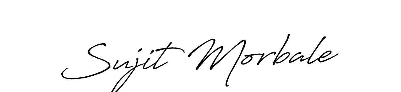 You can use this online signature creator to create a handwritten signature for the name Sujit Morbale. This is the best online autograph maker. Sujit Morbale signature style 7 images and pictures png