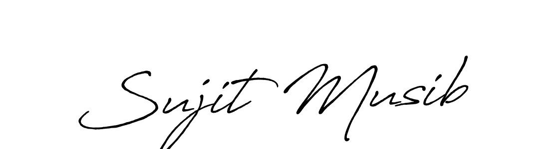 Use a signature maker to create a handwritten signature online. With this signature software, you can design (Antro_Vectra_Bolder) your own signature for name Sujit Musib. Sujit Musib signature style 7 images and pictures png