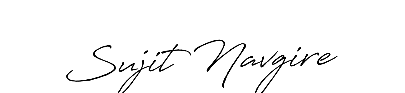 Similarly Antro_Vectra_Bolder is the best handwritten signature design. Signature creator online .You can use it as an online autograph creator for name Sujit Navgire. Sujit Navgire signature style 7 images and pictures png