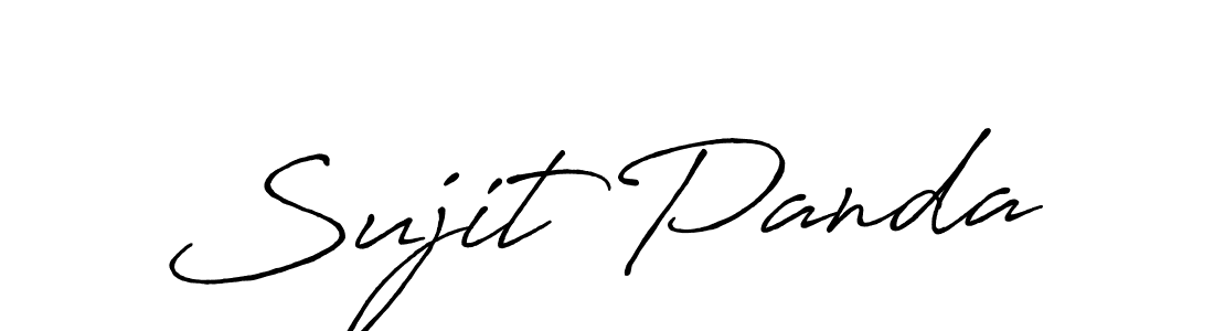 Use a signature maker to create a handwritten signature online. With this signature software, you can design (Antro_Vectra_Bolder) your own signature for name Sujit Panda. Sujit Panda signature style 7 images and pictures png