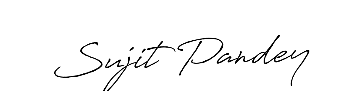 Similarly Antro_Vectra_Bolder is the best handwritten signature design. Signature creator online .You can use it as an online autograph creator for name Sujit Pandey. Sujit Pandey signature style 7 images and pictures png