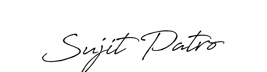 if you are searching for the best signature style for your name Sujit Patro. so please give up your signature search. here we have designed multiple signature styles  using Antro_Vectra_Bolder. Sujit Patro signature style 7 images and pictures png