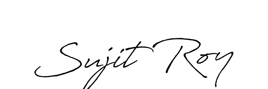 Make a short Sujit Roy signature style. Manage your documents anywhere anytime using Antro_Vectra_Bolder. Create and add eSignatures, submit forms, share and send files easily. Sujit Roy signature style 7 images and pictures png