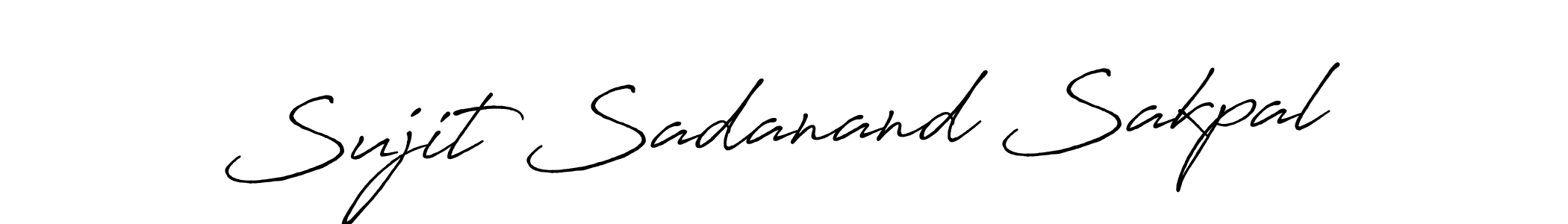 You can use this online signature creator to create a handwritten signature for the name Sujit Sadanand Sakpal. This is the best online autograph maker. Sujit Sadanand Sakpal signature style 7 images and pictures png