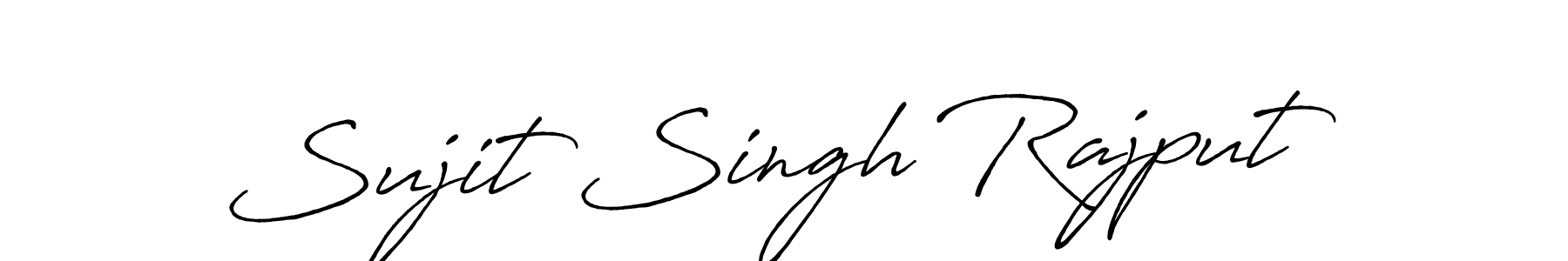 It looks lik you need a new signature style for name Sujit Singh Rajput. Design unique handwritten (Antro_Vectra_Bolder) signature with our free signature maker in just a few clicks. Sujit Singh Rajput signature style 7 images and pictures png