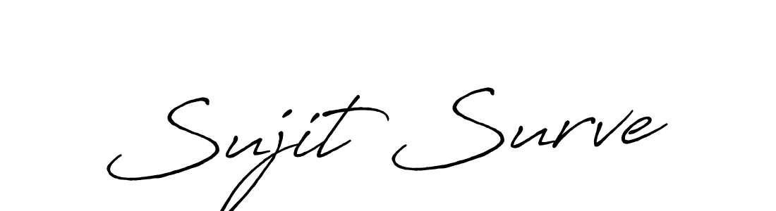 Once you've used our free online signature maker to create your best signature Antro_Vectra_Bolder style, it's time to enjoy all of the benefits that Sujit Surve name signing documents. Sujit Surve signature style 7 images and pictures png