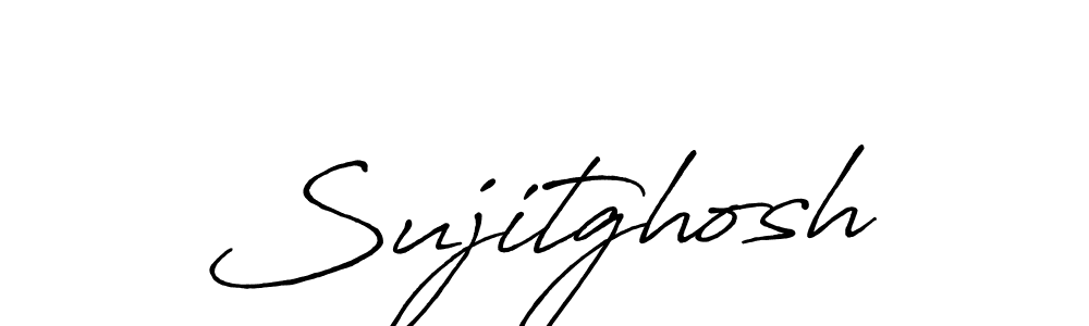 Create a beautiful signature design for name Sujitghosh. With this signature (Antro_Vectra_Bolder) fonts, you can make a handwritten signature for free. Sujitghosh signature style 7 images and pictures png