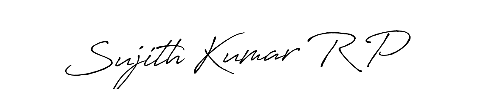 if you are searching for the best signature style for your name Sujith Kumar R P. so please give up your signature search. here we have designed multiple signature styles  using Antro_Vectra_Bolder. Sujith Kumar R P signature style 7 images and pictures png