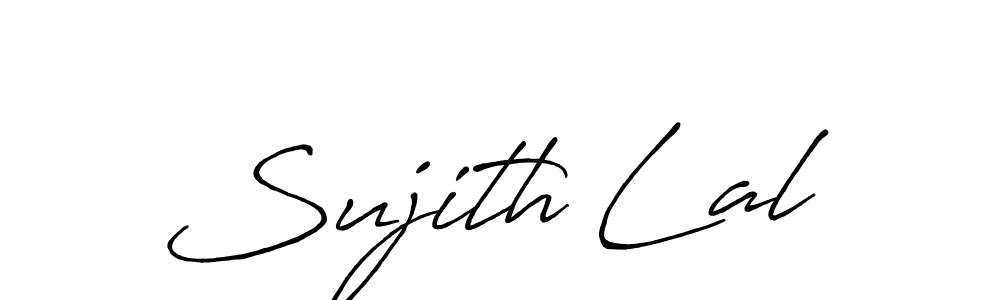 The best way (Antro_Vectra_Bolder) to make a short signature is to pick only two or three words in your name. The name Sujith Lal include a total of six letters. For converting this name. Sujith Lal signature style 7 images and pictures png