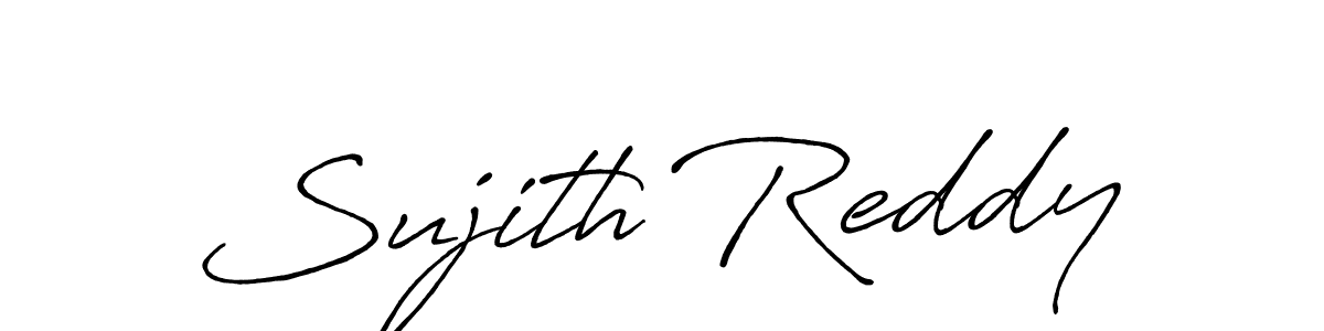 if you are searching for the best signature style for your name Sujith Reddy. so please give up your signature search. here we have designed multiple signature styles  using Antro_Vectra_Bolder. Sujith Reddy signature style 7 images and pictures png