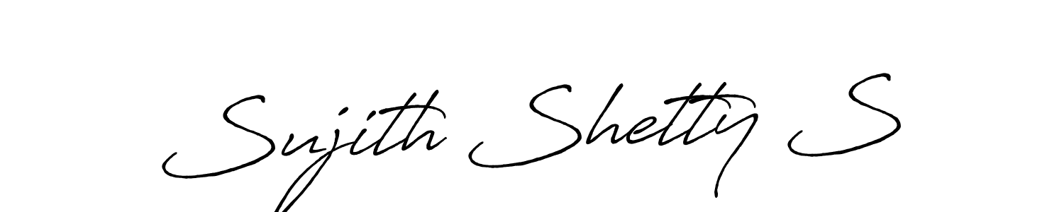 How to Draw Sujith Shetty S signature style? Antro_Vectra_Bolder is a latest design signature styles for name Sujith Shetty S. Sujith Shetty S signature style 7 images and pictures png