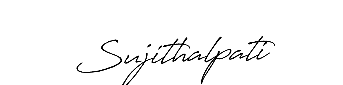 Also we have Sujithalpati name is the best signature style. Create professional handwritten signature collection using Antro_Vectra_Bolder autograph style. Sujithalpati signature style 7 images and pictures png