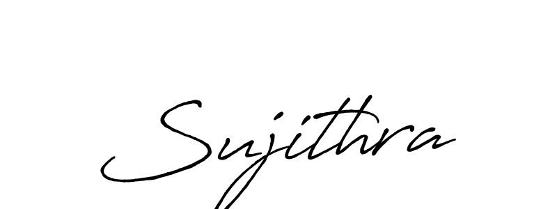 Create a beautiful signature design for name Sujithra. With this signature (Antro_Vectra_Bolder) fonts, you can make a handwritten signature for free. Sujithra signature style 7 images and pictures png