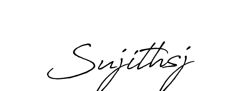 This is the best signature style for the Sujithsj name. Also you like these signature font (Antro_Vectra_Bolder). Mix name signature. Sujithsj signature style 7 images and pictures png