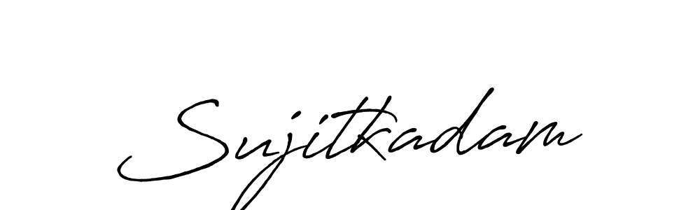 Also You can easily find your signature by using the search form. We will create Sujitkadam name handwritten signature images for you free of cost using Antro_Vectra_Bolder sign style. Sujitkadam signature style 7 images and pictures png