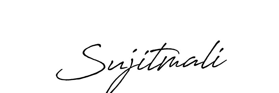 Also You can easily find your signature by using the search form. We will create Sujitmali name handwritten signature images for you free of cost using Antro_Vectra_Bolder sign style. Sujitmali signature style 7 images and pictures png