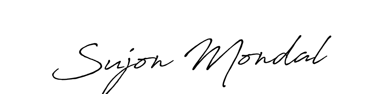 Make a short Sujon Mondal signature style. Manage your documents anywhere anytime using Antro_Vectra_Bolder. Create and add eSignatures, submit forms, share and send files easily. Sujon Mondal signature style 7 images and pictures png