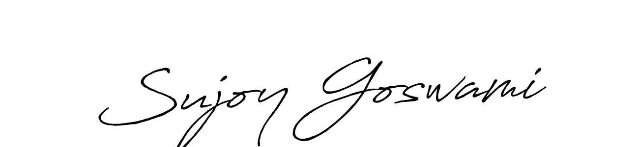 Once you've used our free online signature maker to create your best signature Antro_Vectra_Bolder style, it's time to enjoy all of the benefits that Sujoy Goswami name signing documents. Sujoy Goswami signature style 7 images and pictures png
