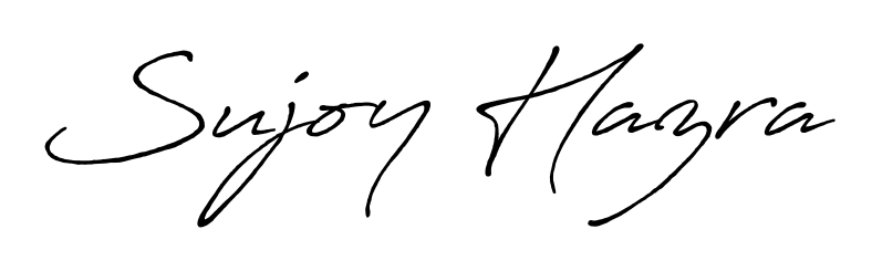 Make a short Sujoy Hazra signature style. Manage your documents anywhere anytime using Antro_Vectra_Bolder. Create and add eSignatures, submit forms, share and send files easily. Sujoy Hazra signature style 7 images and pictures png