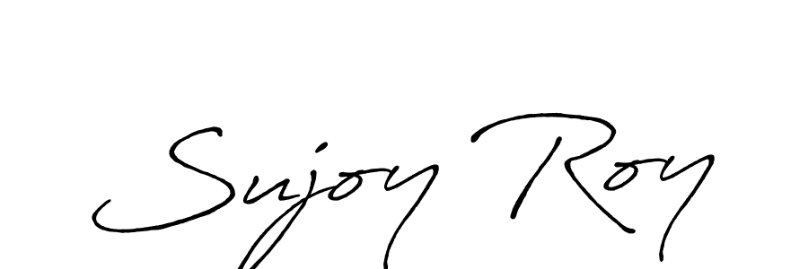 Use a signature maker to create a handwritten signature online. With this signature software, you can design (Antro_Vectra_Bolder) your own signature for name Sujoy Roy. Sujoy Roy signature style 7 images and pictures png