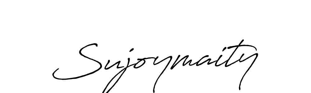 Use a signature maker to create a handwritten signature online. With this signature software, you can design (Antro_Vectra_Bolder) your own signature for name Sujoymaity. Sujoymaity signature style 7 images and pictures png