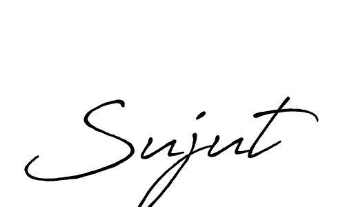 Create a beautiful signature design for name Sujut. With this signature (Antro_Vectra_Bolder) fonts, you can make a handwritten signature for free. Sujut signature style 7 images and pictures png