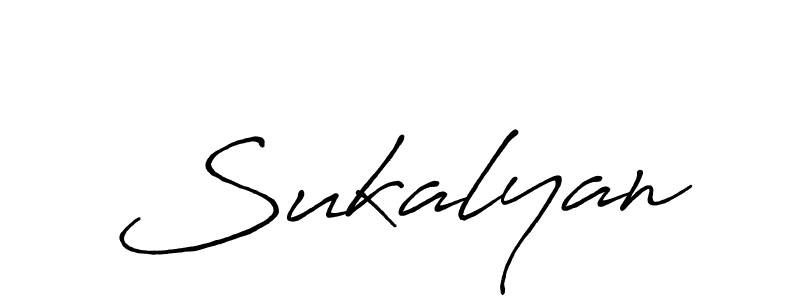 How to Draw Sukalyan signature style? Antro_Vectra_Bolder is a latest design signature styles for name Sukalyan. Sukalyan signature style 7 images and pictures png