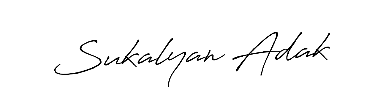 You can use this online signature creator to create a handwritten signature for the name Sukalyan Adak. This is the best online autograph maker. Sukalyan Adak signature style 7 images and pictures png