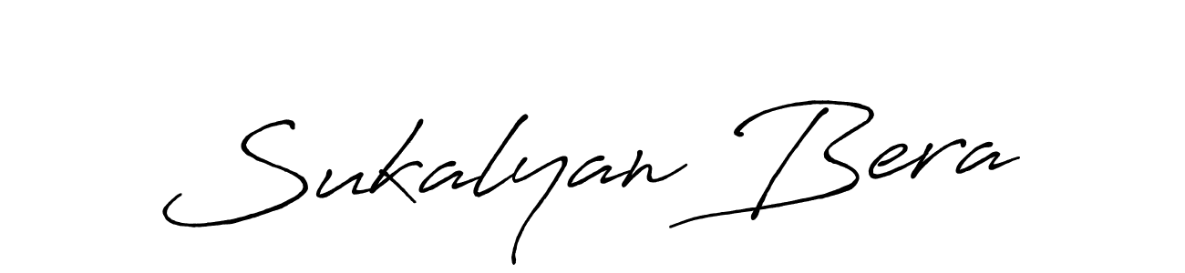 Sukalyan Bera stylish signature style. Best Handwritten Sign (Antro_Vectra_Bolder) for my name. Handwritten Signature Collection Ideas for my name Sukalyan Bera. Sukalyan Bera signature style 7 images and pictures png