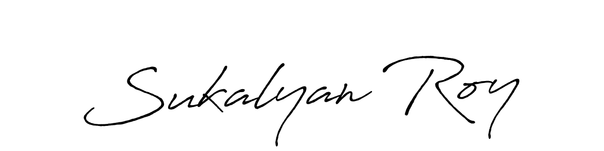 This is the best signature style for the Sukalyan Roy name. Also you like these signature font (Antro_Vectra_Bolder). Mix name signature. Sukalyan Roy signature style 7 images and pictures png
