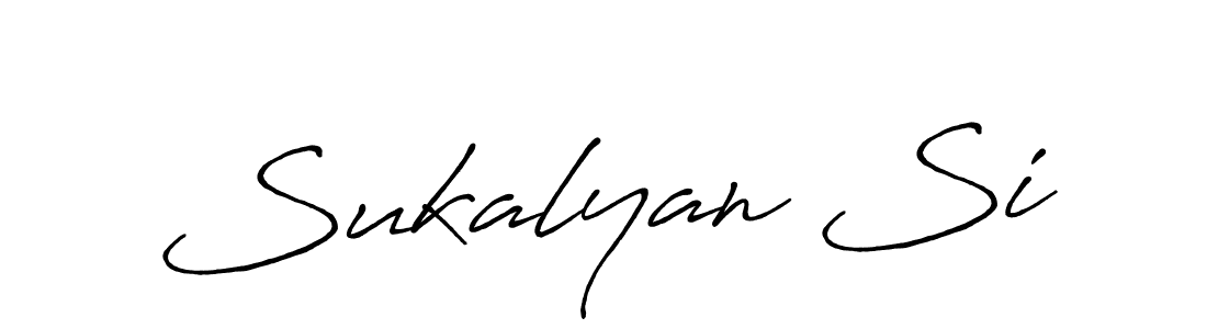 You should practise on your own different ways (Antro_Vectra_Bolder) to write your name (Sukalyan Si) in signature. don't let someone else do it for you. Sukalyan Si signature style 7 images and pictures png