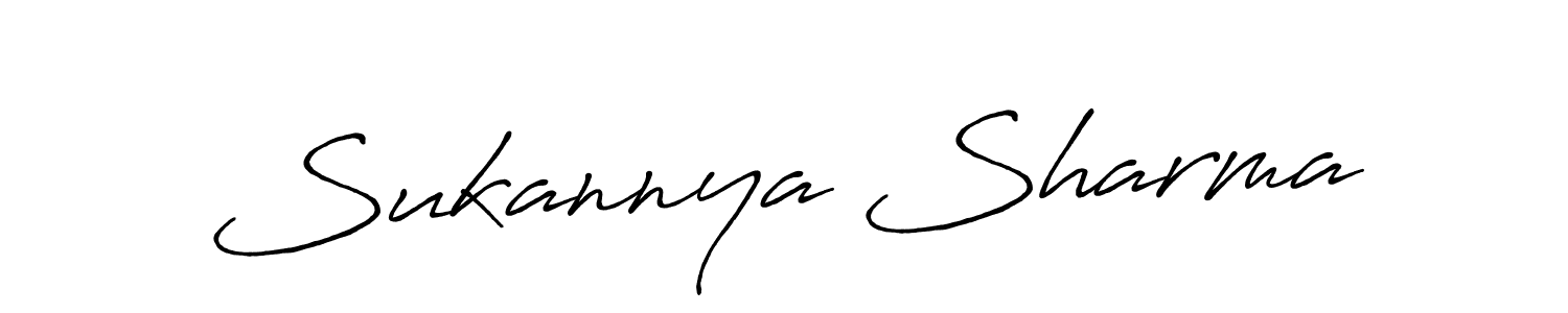 Once you've used our free online signature maker to create your best signature Antro_Vectra_Bolder style, it's time to enjoy all of the benefits that Sukannya Sharma name signing documents. Sukannya Sharma signature style 7 images and pictures png
