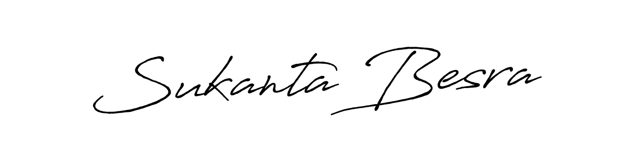if you are searching for the best signature style for your name Sukanta Besra. so please give up your signature search. here we have designed multiple signature styles  using Antro_Vectra_Bolder. Sukanta Besra signature style 7 images and pictures png
