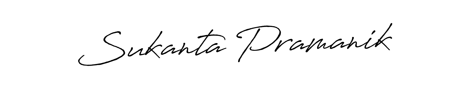 Also we have Sukanta Pramanik name is the best signature style. Create professional handwritten signature collection using Antro_Vectra_Bolder autograph style. Sukanta Pramanik signature style 7 images and pictures png